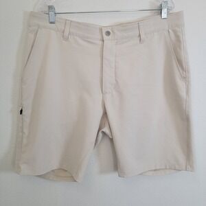BYLT Premium Basics Kinetic Short Bone Off-White Performance Golf Mens XXL